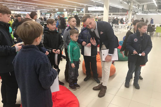 Фотоотчёт открытия ТЦ Яркий 2