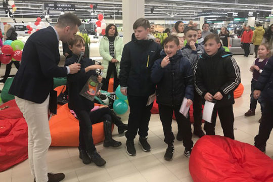 Фотоотчёт открытия ТЦ Яркий 3